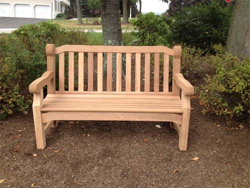 Cedar Pause Bench